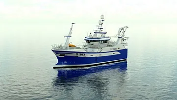 MFV Wave Crest på sjøen